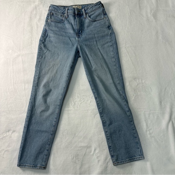 The curvy perfect vintage jean.Light Blue Women's jeans 25 Madewell - Picture 3 of 10
